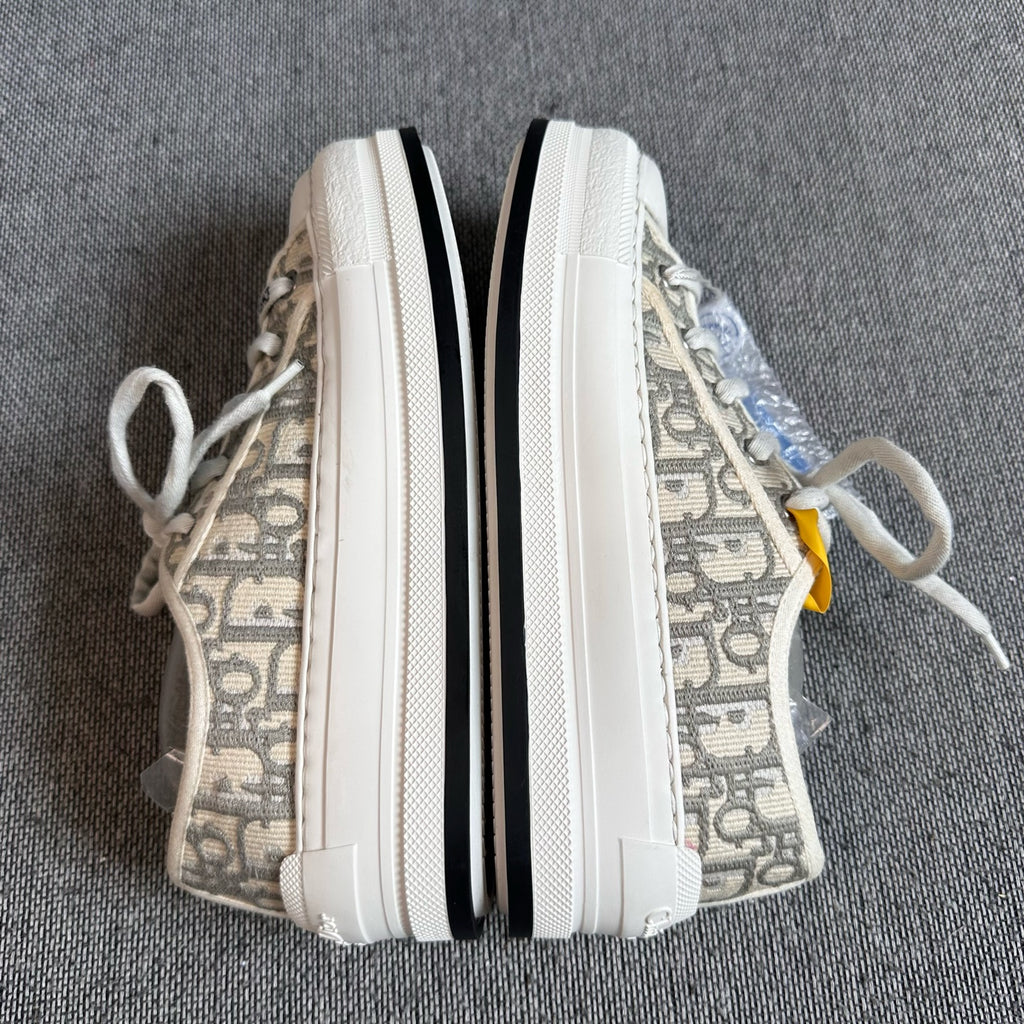 Dior Cotton Gray Platform shoes