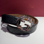 Gucci Black Belt