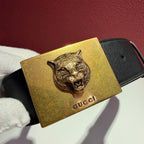 Gucci Black Belt
