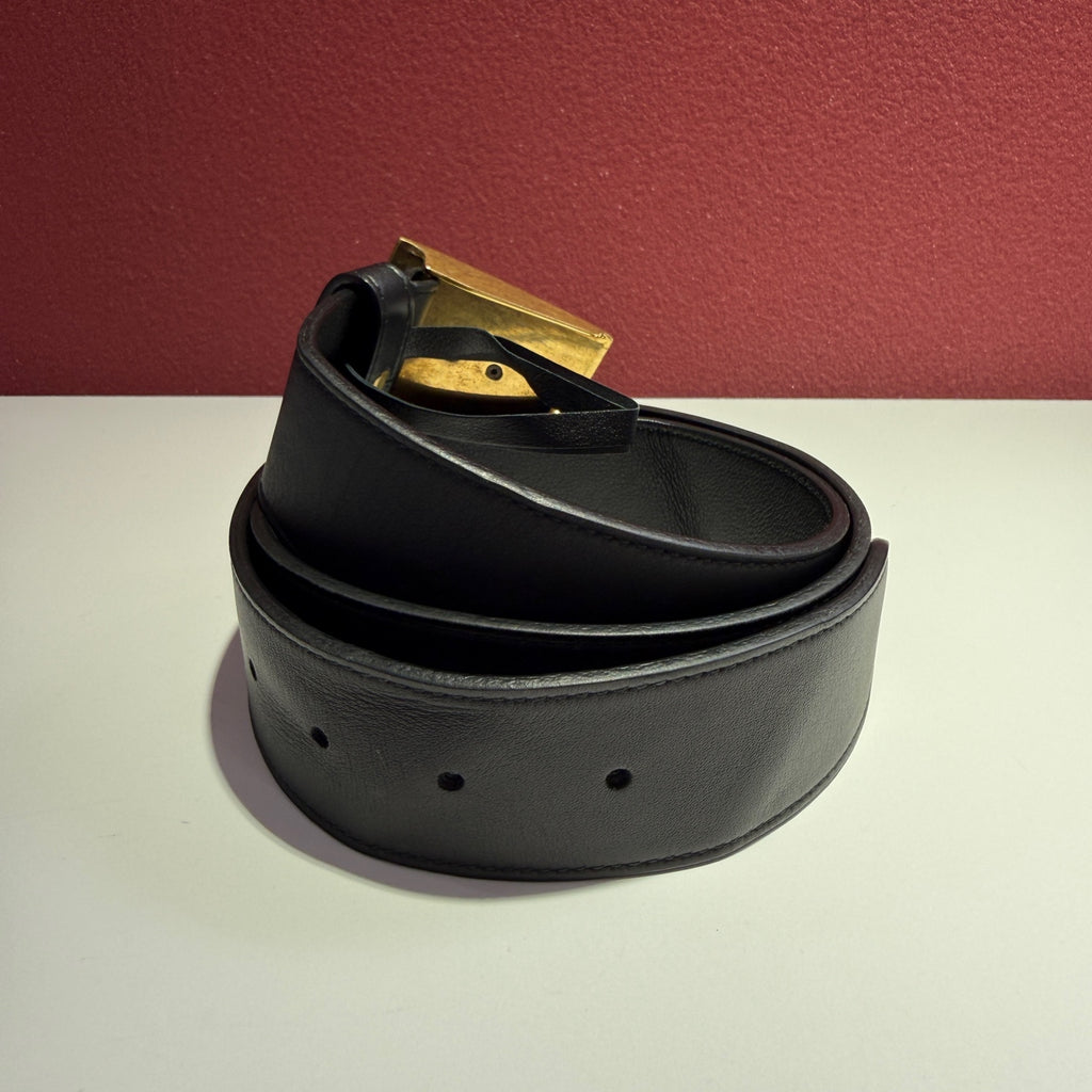 Gucci Black Belt