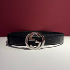 Gucci Black Belt
