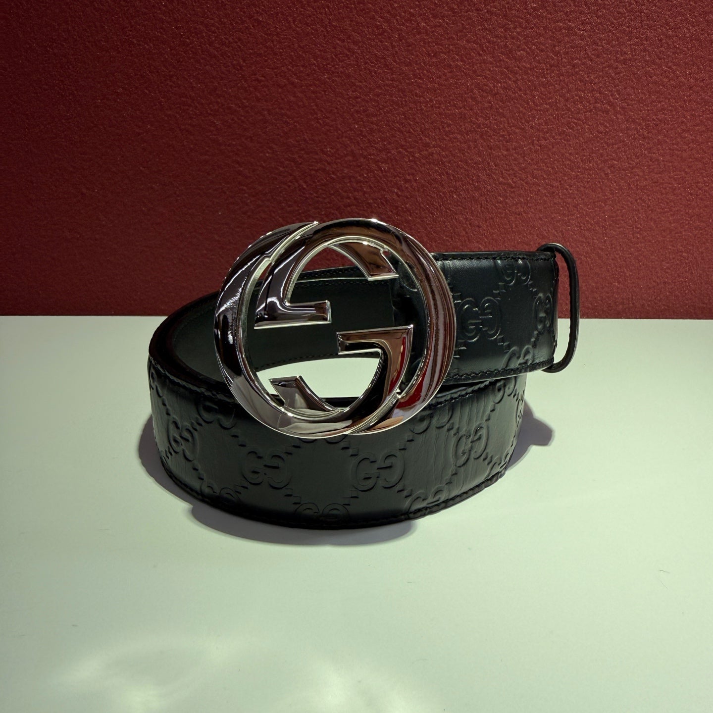 Gucci Black Belt