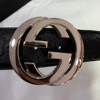 Gucci Black Belt