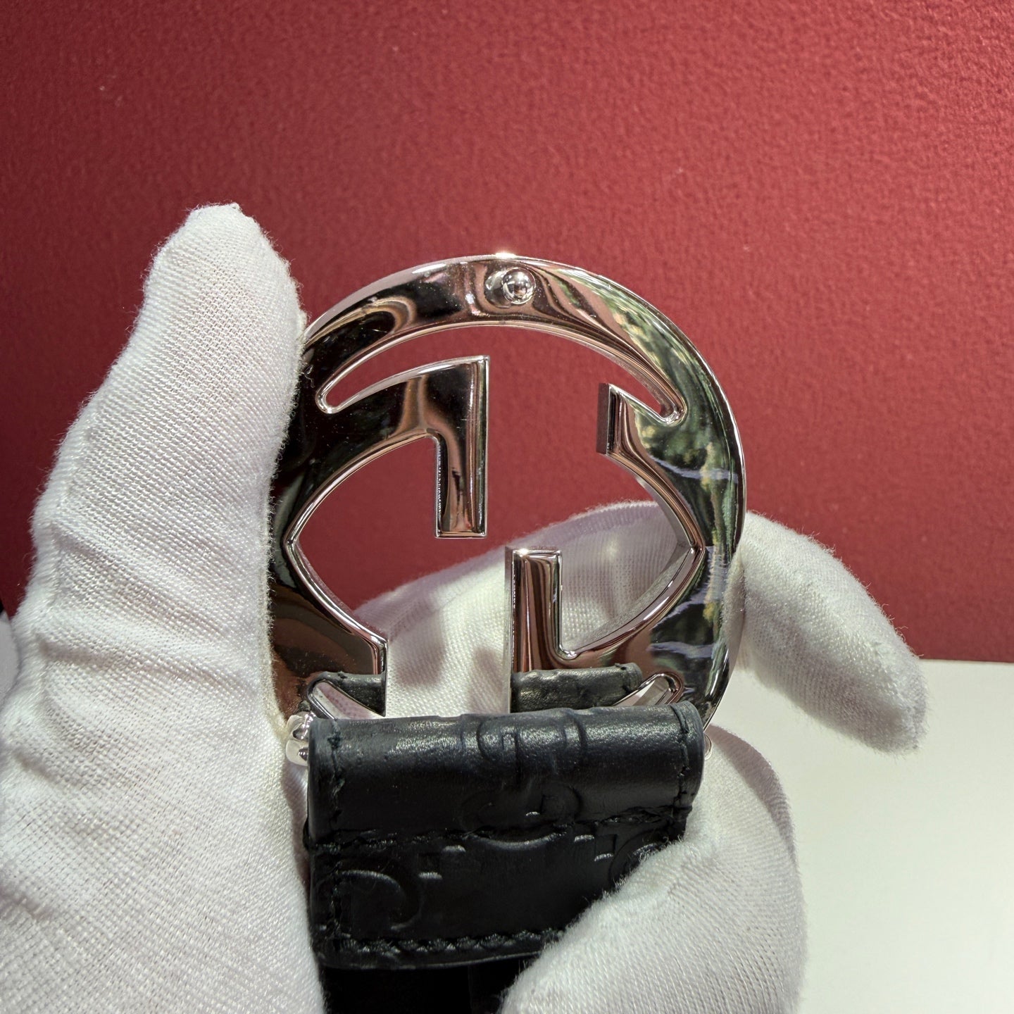 Gucci Black Belt