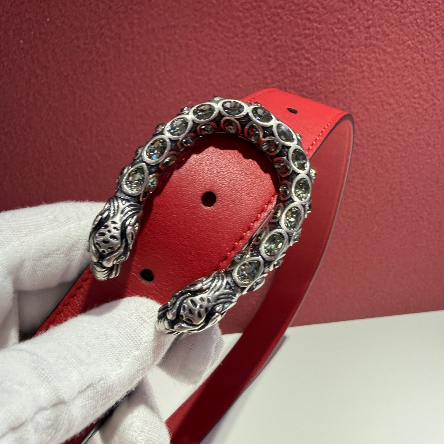 Gucci Red Belt