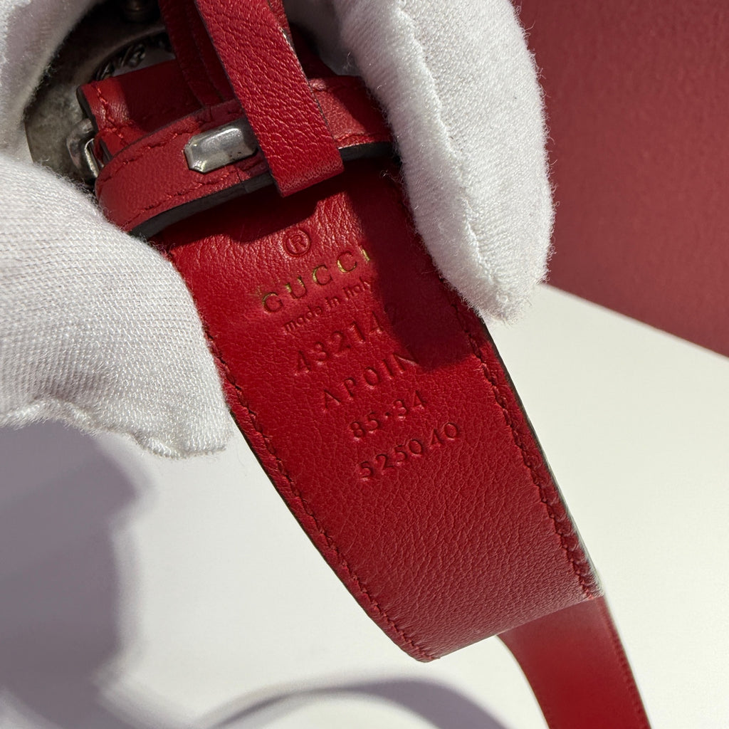 Gucci Red Belt