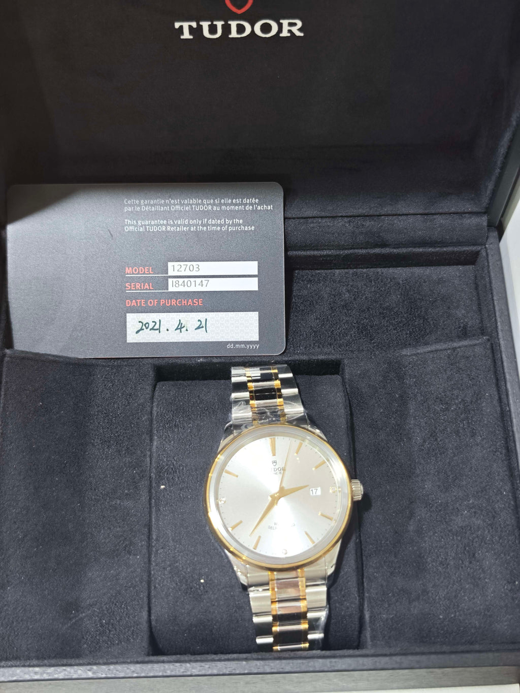 Tudor Fashion Series 41 millimeters m12703-0005