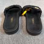 空白 Black Flip flop