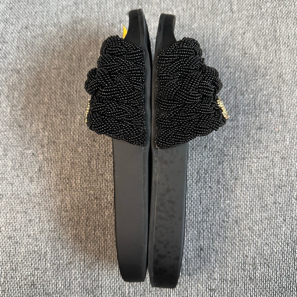空白 Black Flip flop