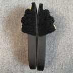 空白 Black Flip flop