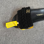 空白 Black Flip flop