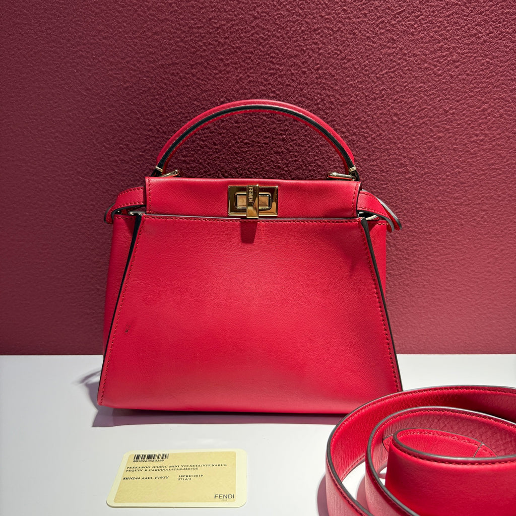 Fendi Red Tote