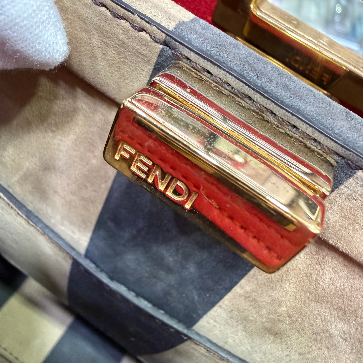 Fendi Red Tote