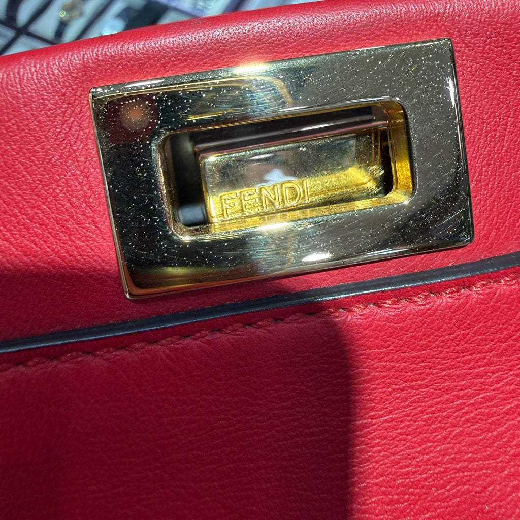 Fendi Red Tote