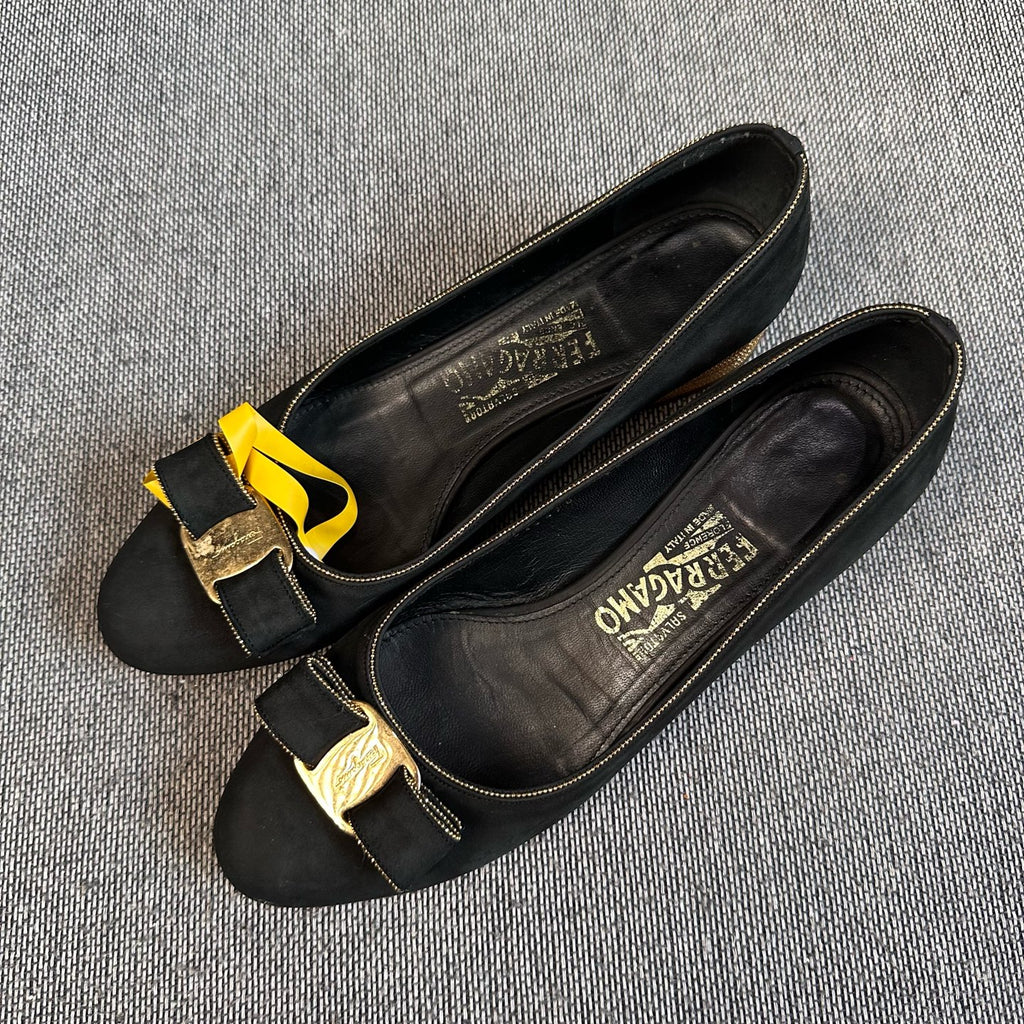 Salvatore Ferragamo Metal Black