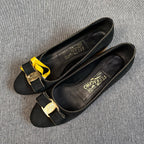 Salvatore Ferragamo Metal Black