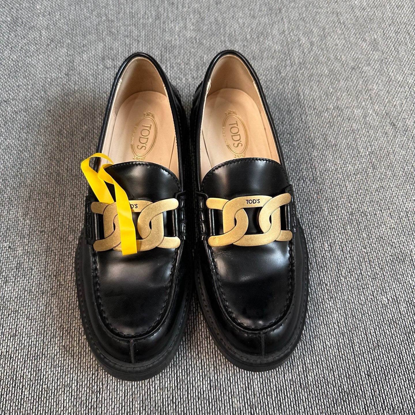 空白 Black Loafers