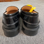 空白 Black Loafers