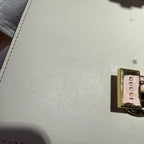 Gucci White Satchel 470270D4ZAG8605