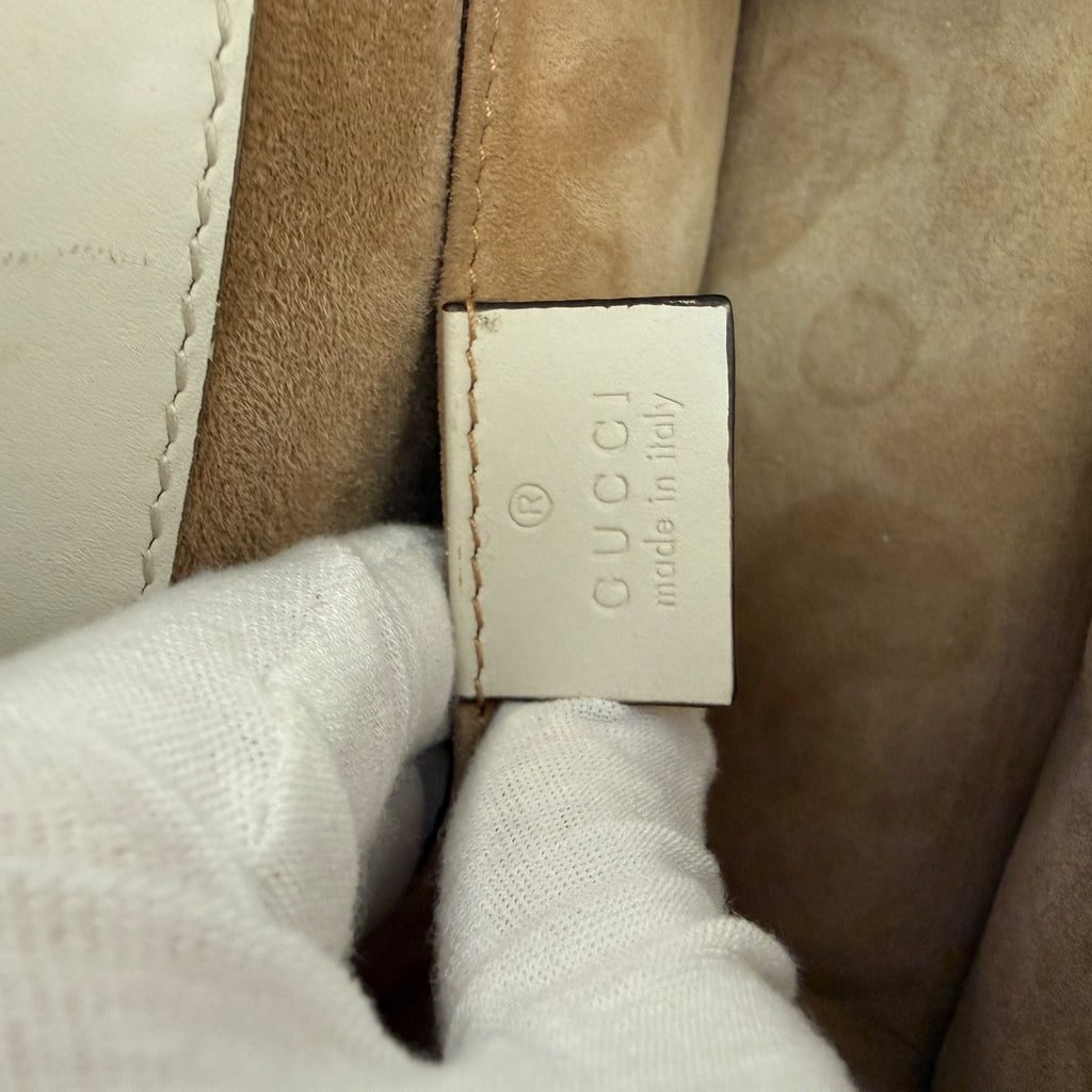 Gucci White Satchel 470270D4ZAG8605