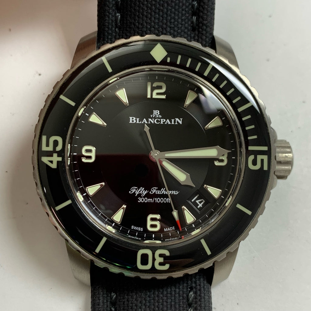 Blancpain Fifty fathoms 45 millimeters 5015-12B30-B52A