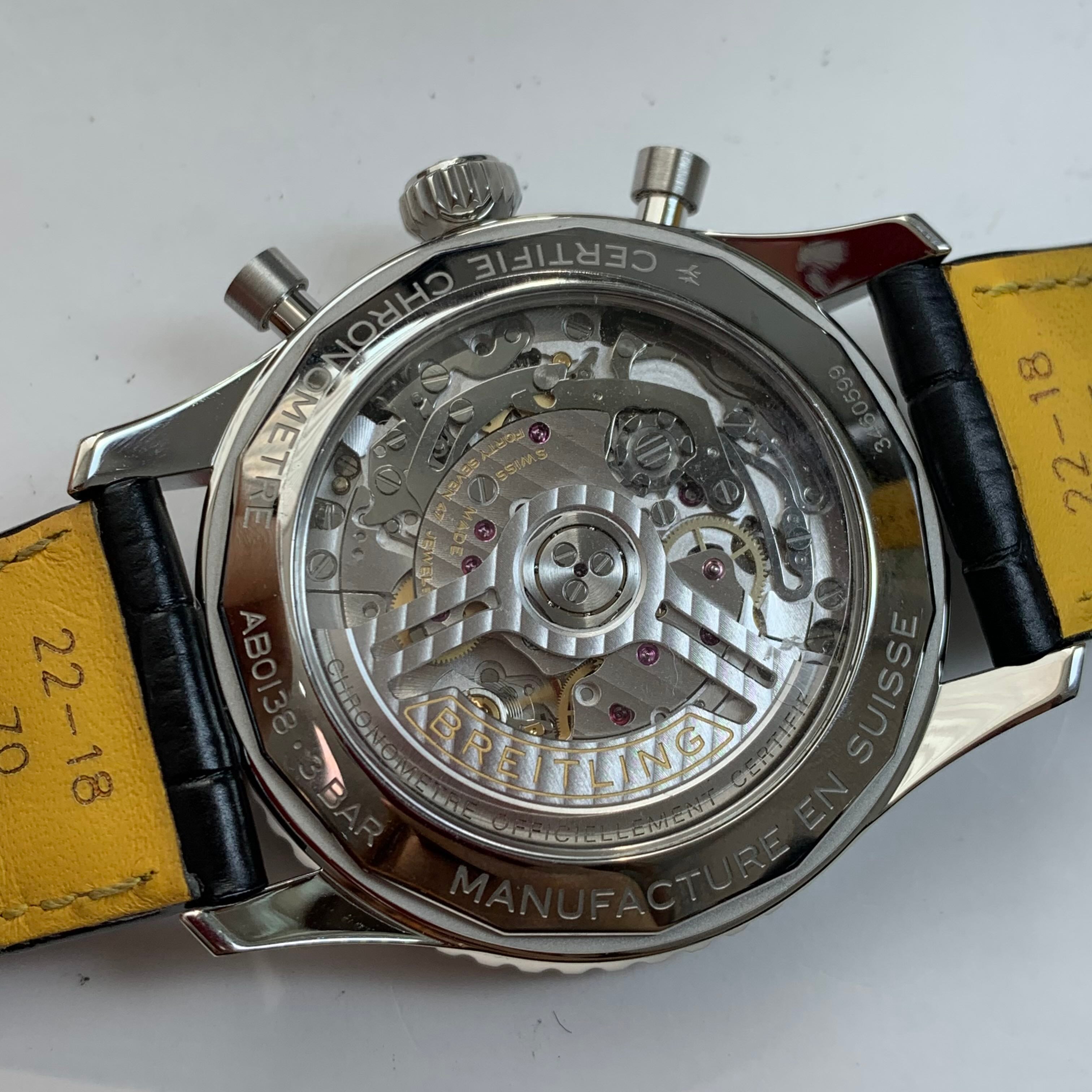 Breitling Aviation Chronograph 1 43 millimeters AB0138211B1P1