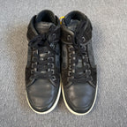 空白 Leather Athletic sneakers