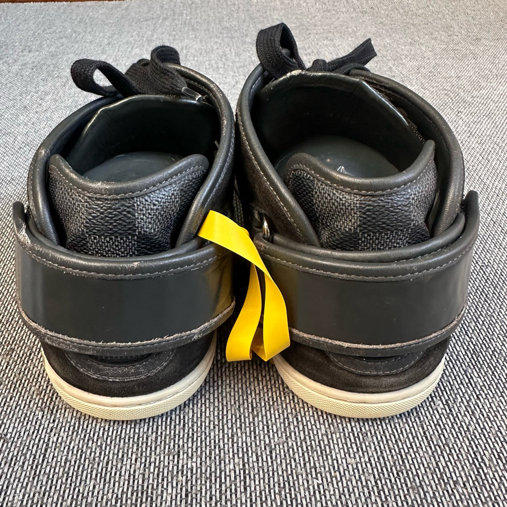 空白 Leather Athletic sneakers