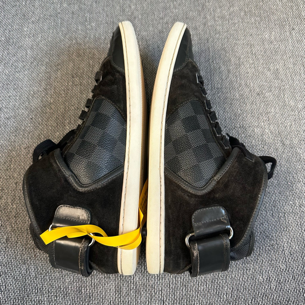 空白 Leather Athletic sneakers