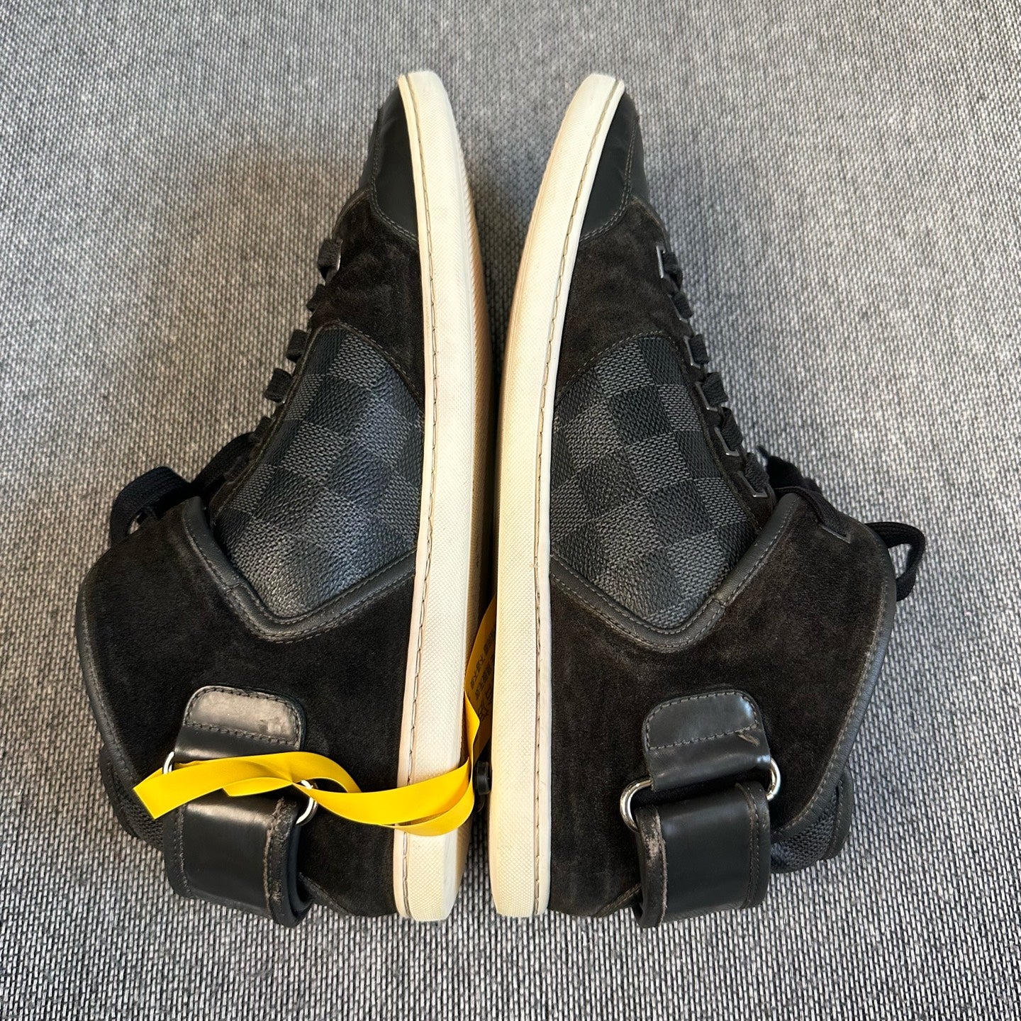 空白 Leather Athletic sneakers