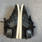 空白 Leather Athletic sneakers