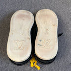 空白 Leather Athletic sneakers