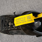 空白 Leather Athletic sneakers