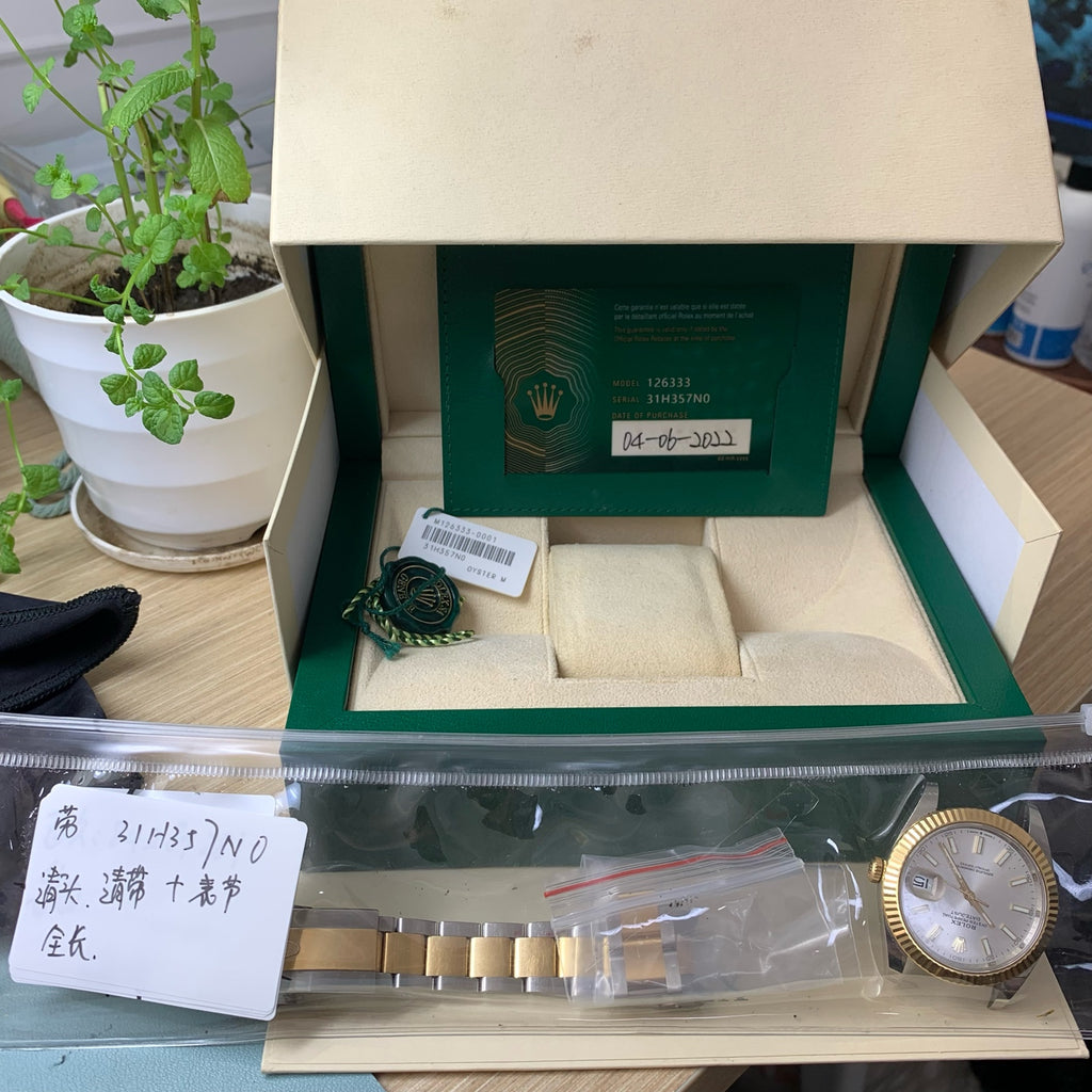Rolex Log type 41 millimeters m126333-0001