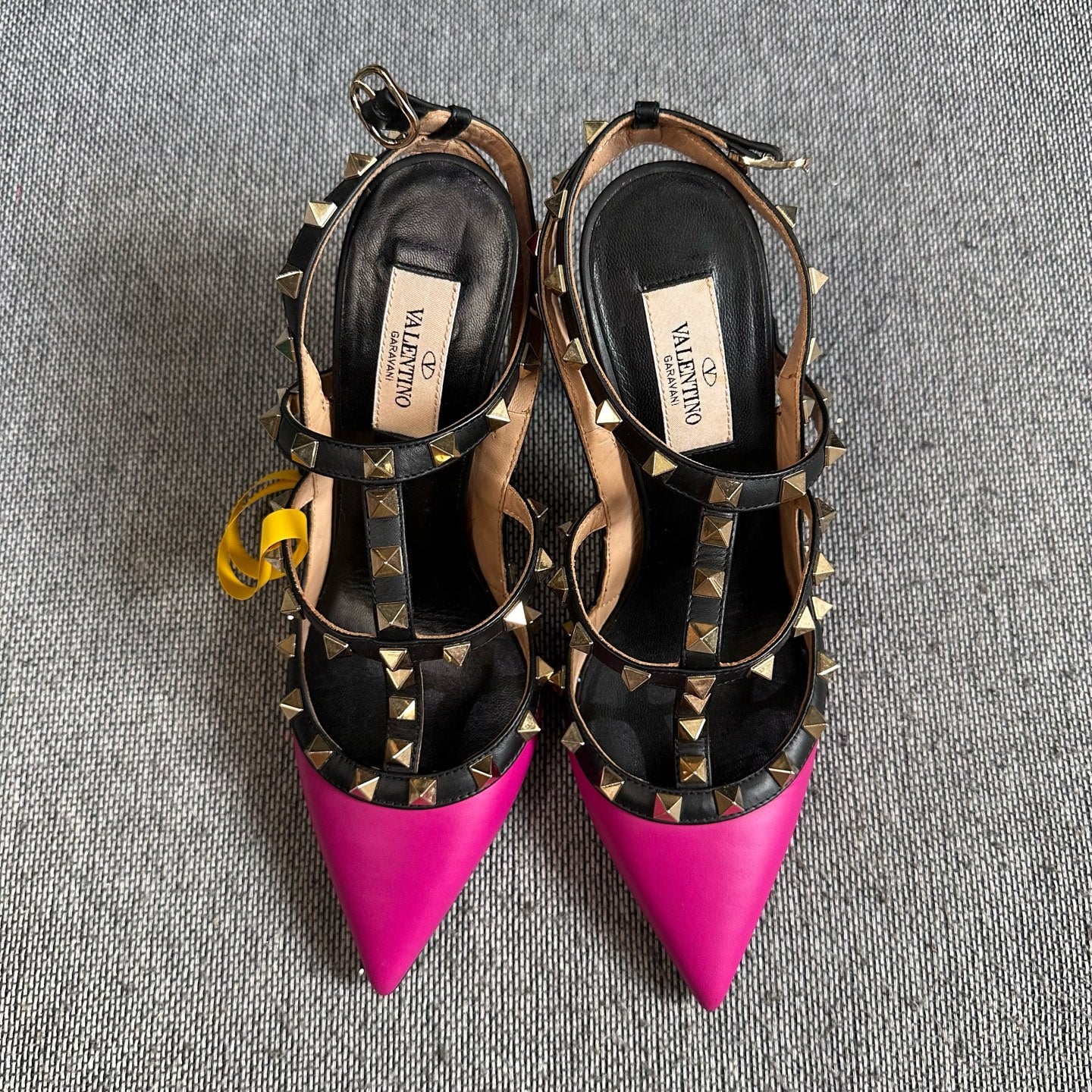 空白 Leather High heels