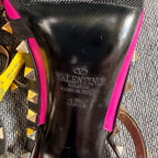 空白 Leather High heels