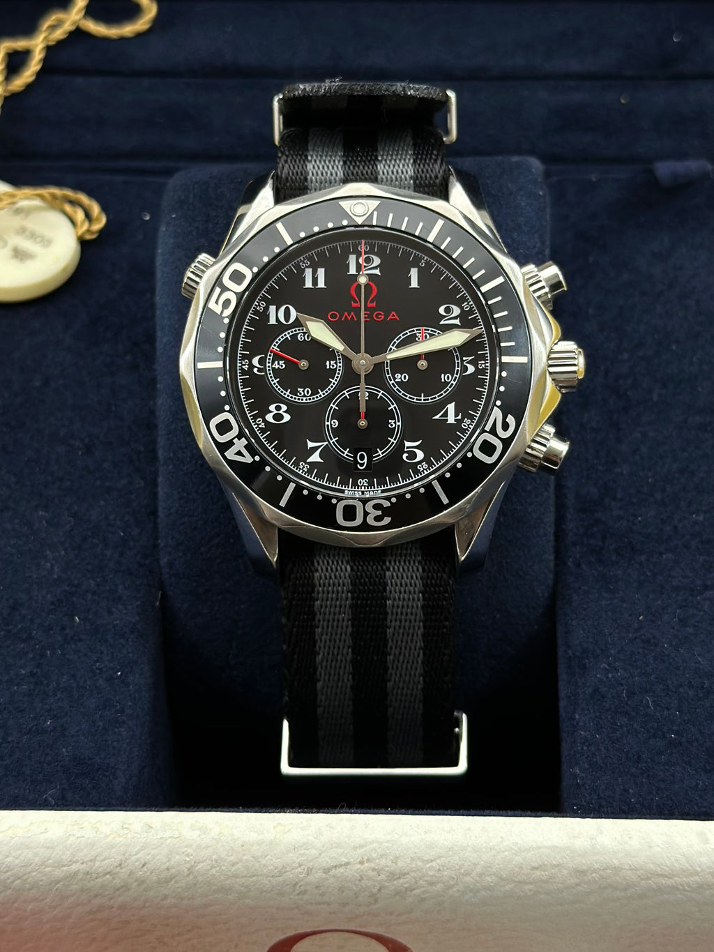 Omega Canvas Red