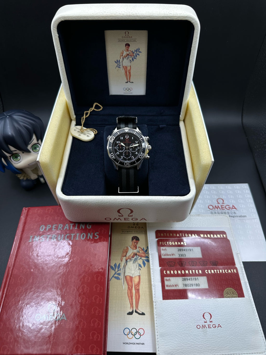 Omega Canvas Red
