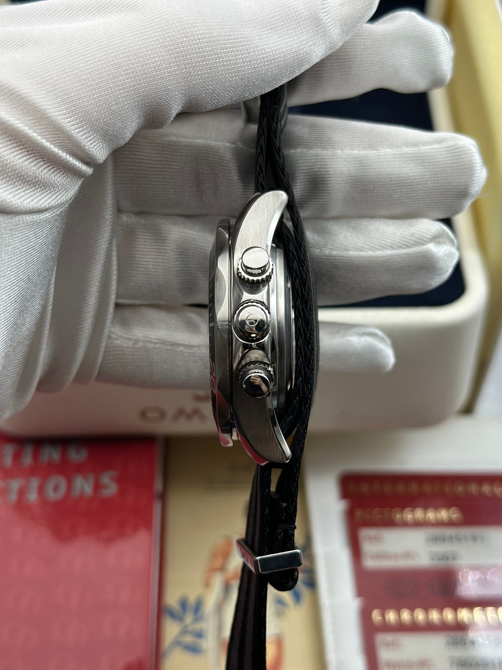 Omega Canvas Red