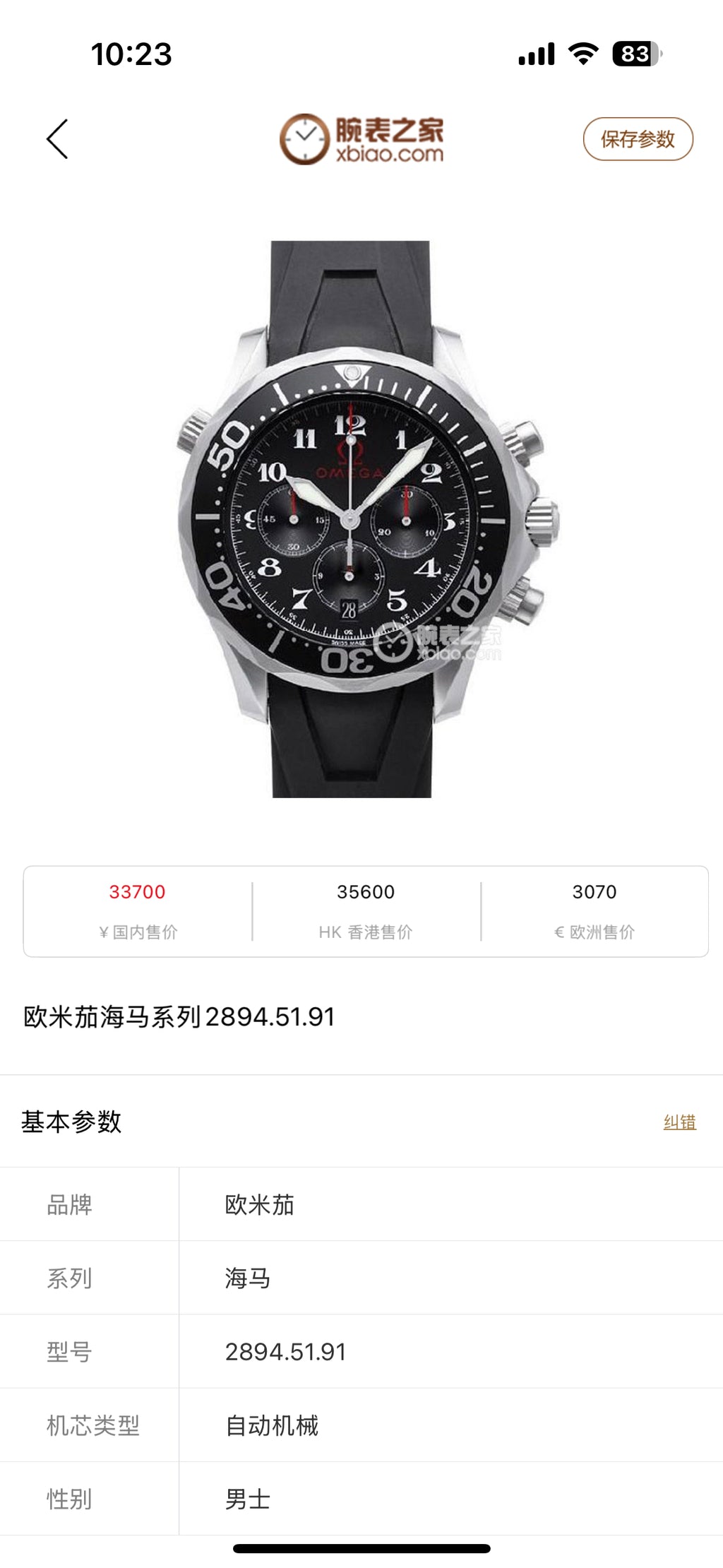 Omega Canvas Red