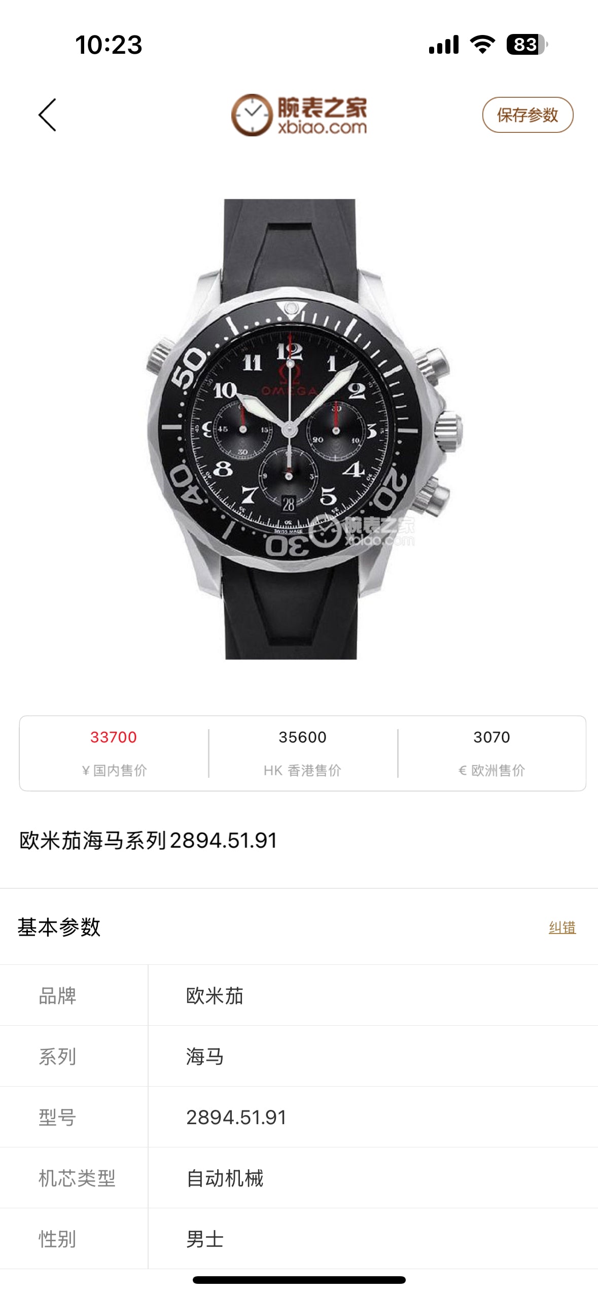 Omega Canvas Red