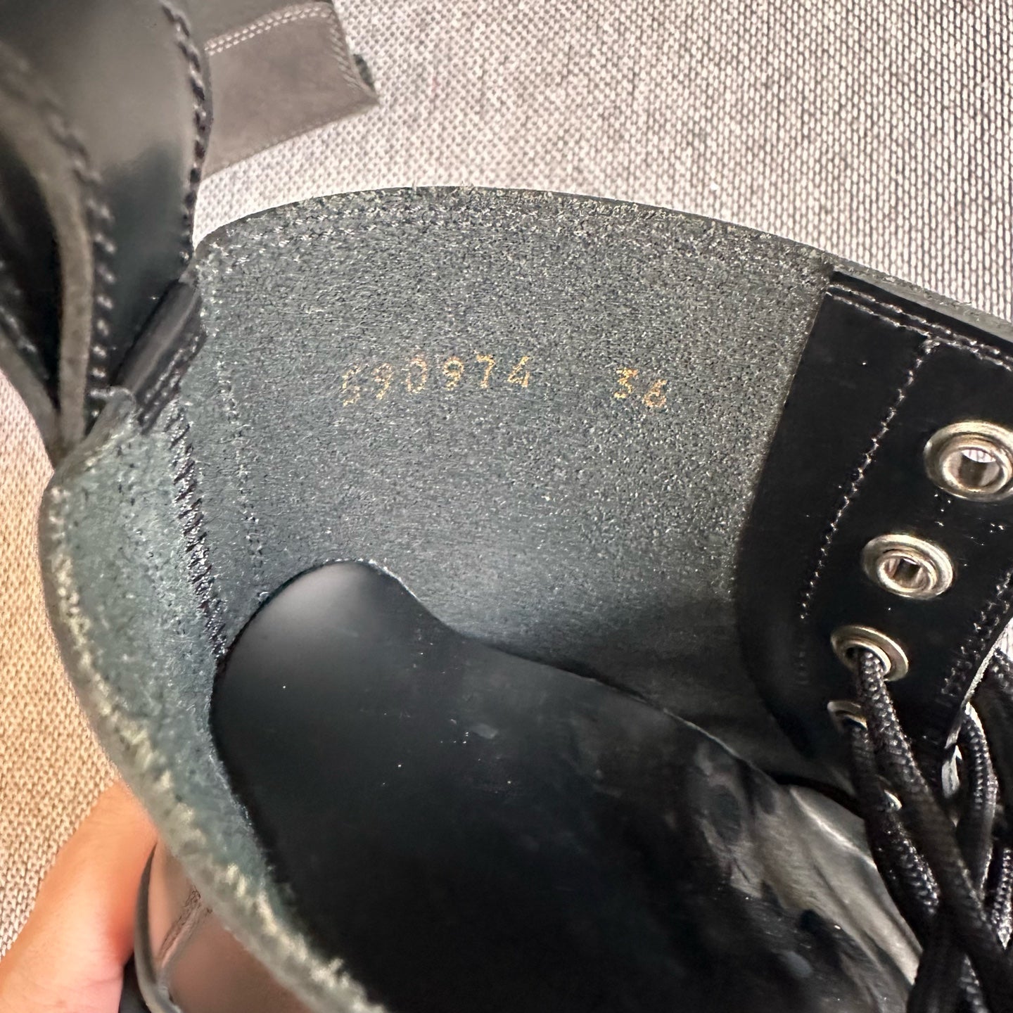 空白 Other Black Lita boots