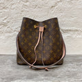 Louis Vuitton Pink Bucket & Drawstring Bag