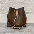 Louis Vuitton Pink Bucket & Drawstring Bag