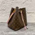 Louis Vuitton Pink Bucket & Drawstring Bag