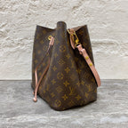 Louis Vuitton Pink Bucket & Drawstring Bag
