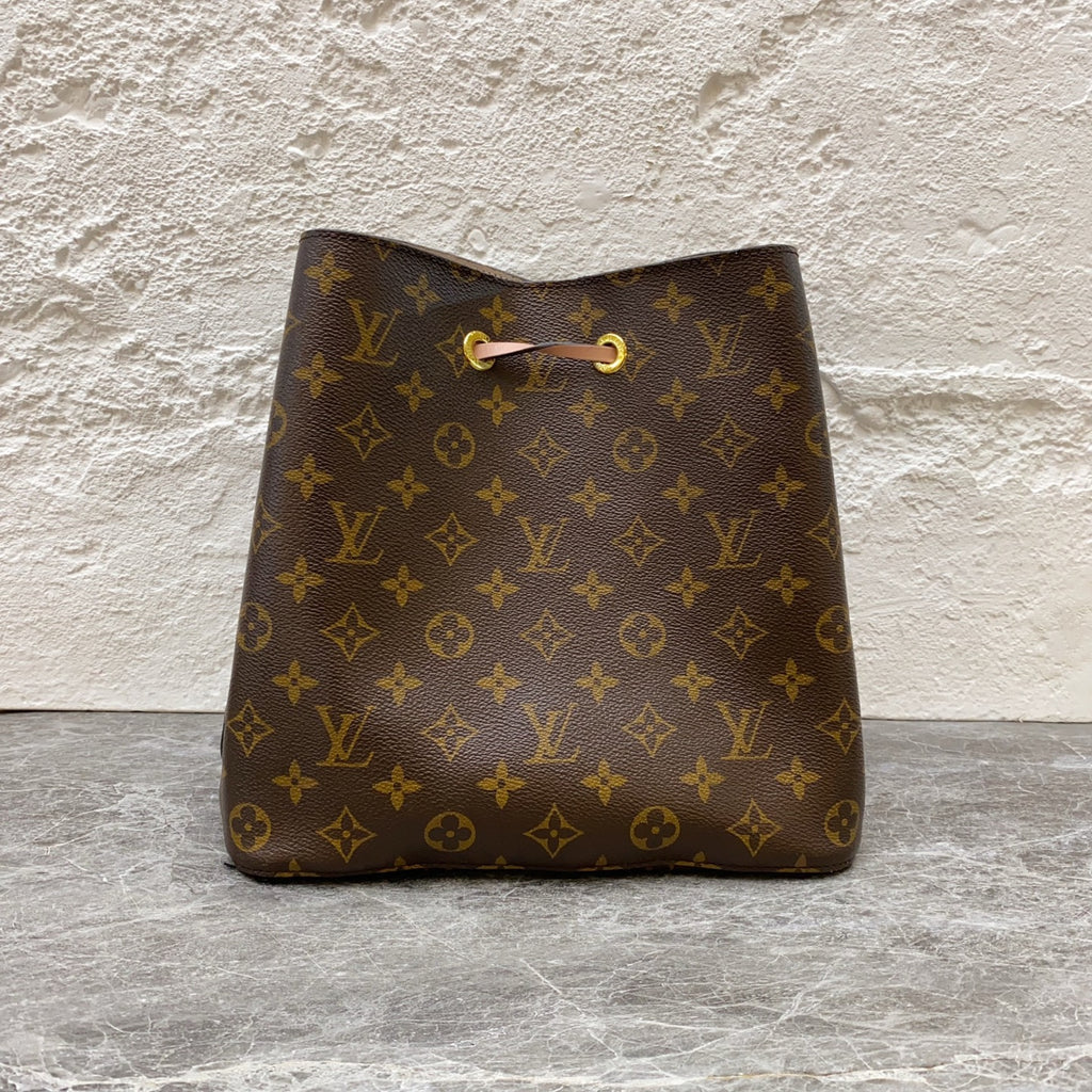 Louis Vuitton Pink Bucket & Drawstring Bag