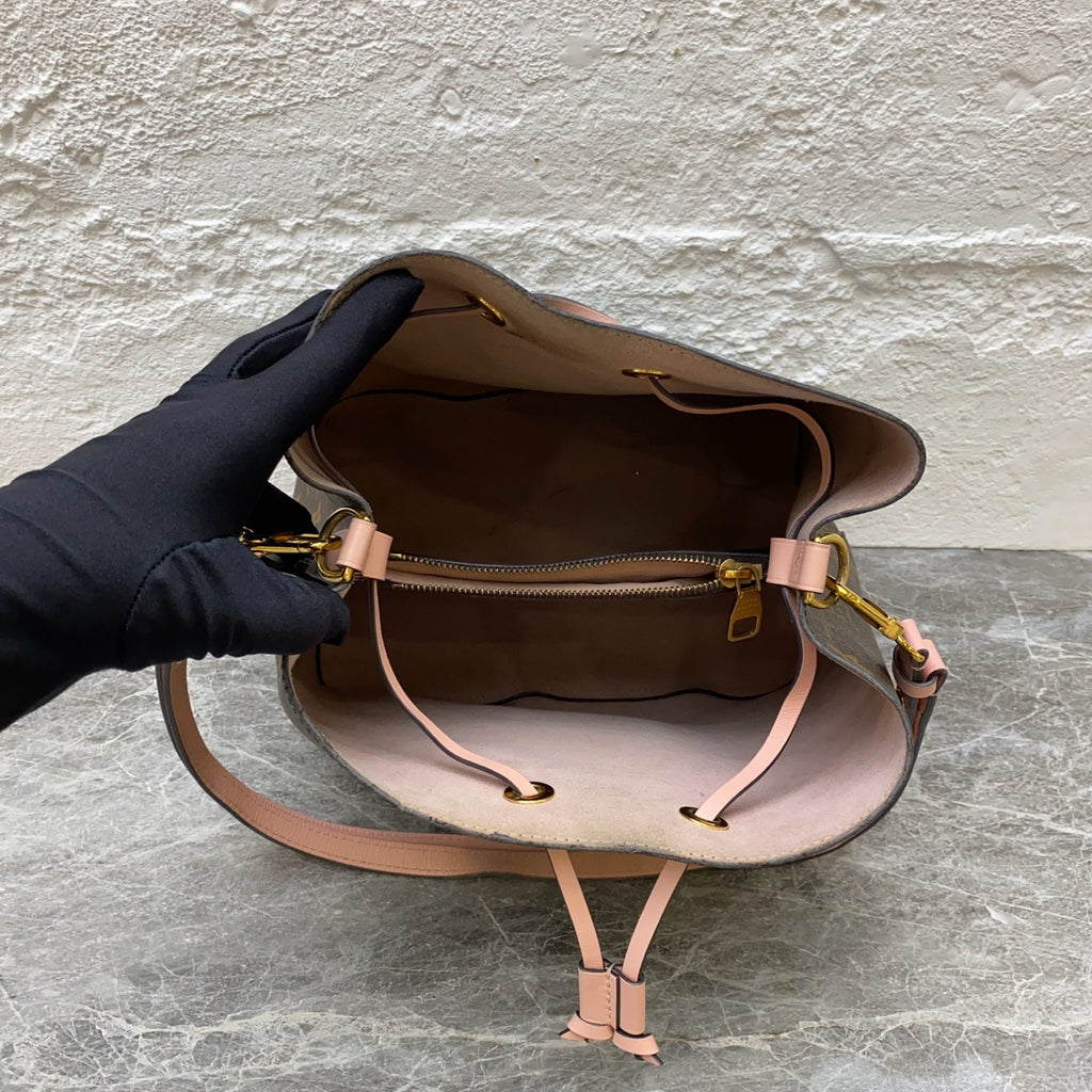 Louis Vuitton Pink Bucket & Drawstring Bag