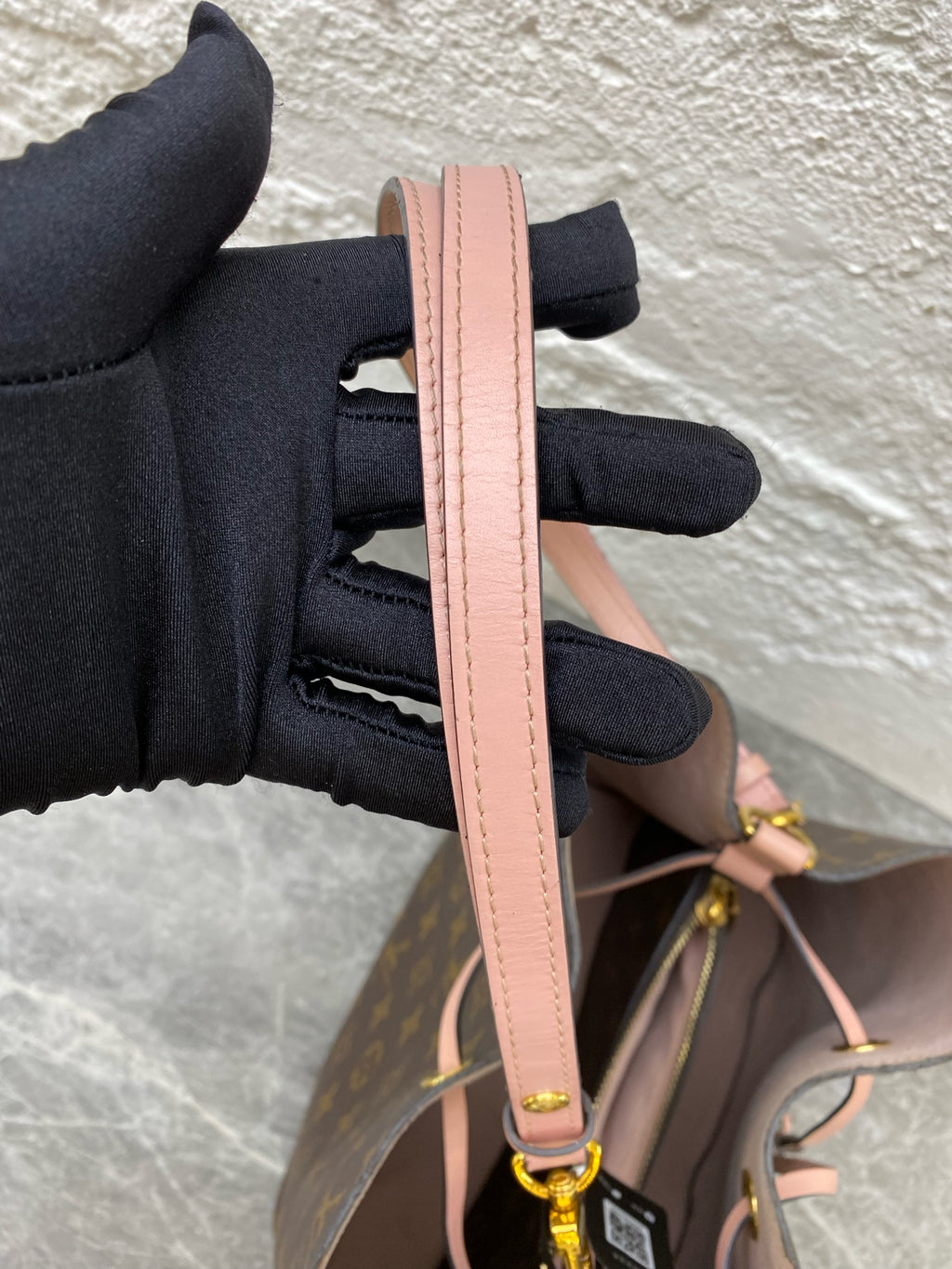 Louis Vuitton Pink Bucket & Drawstring Bag