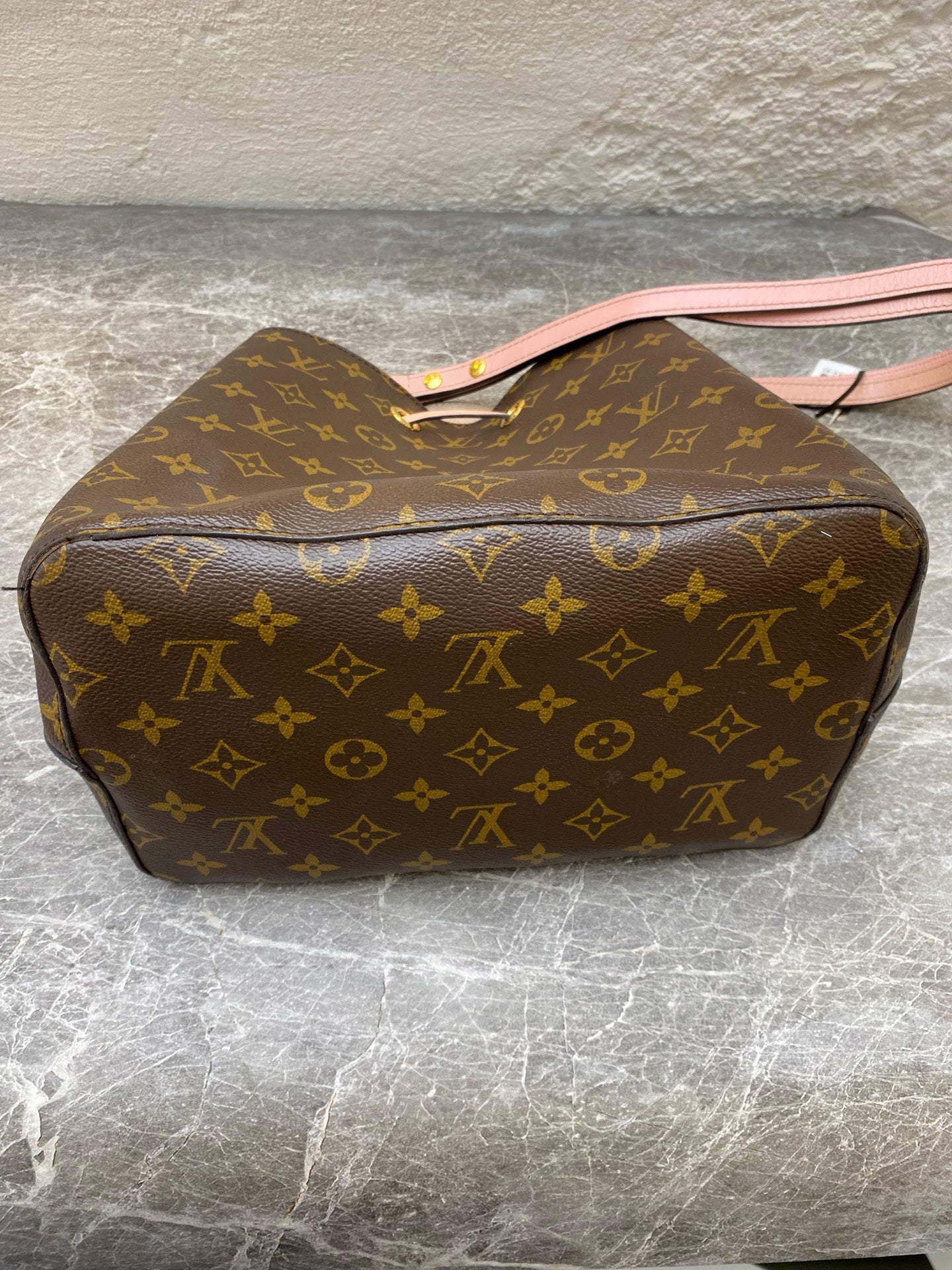 Louis Vuitton Pink Bucket & Drawstring Bag